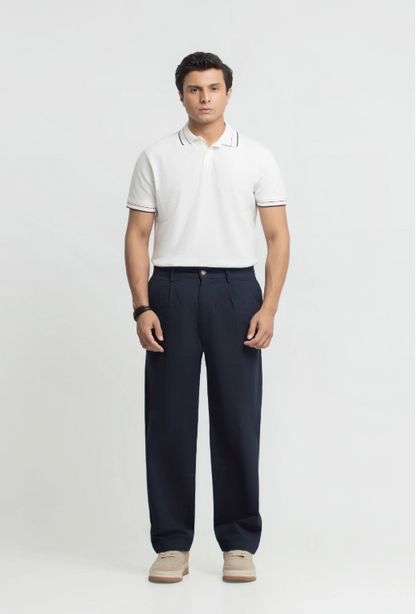 Cotton Twill Chinos Men | Relaxed Fit