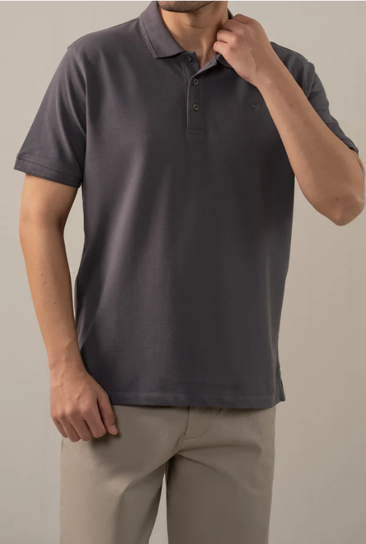 CLASSIC POLO - CHARCOAL