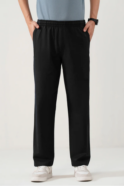 LINEN LOUNGEWEAR - BLACK