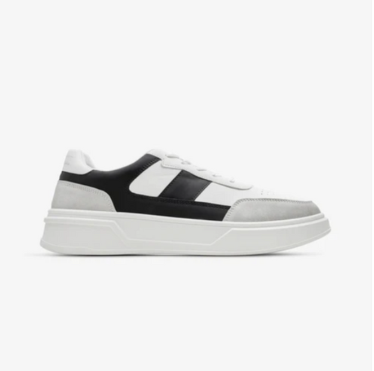 Men's Panelled Lace-Up Sneakers