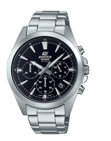 Casio Edifice EFV-630D-1AVUDF Men’s Chronograph Watch – Stainless Steel | Stopwatch Function