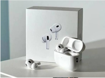 AirPods Pro2 White Wireless Earbuds Bluetooth