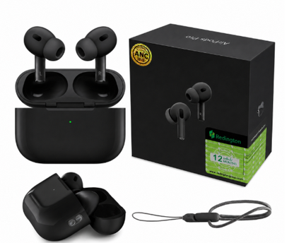AirPods Pro2 Black Wireless Earbuds Bluetooth
