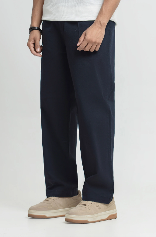 Cotton Twill Chinos Men | Relaxed Fit