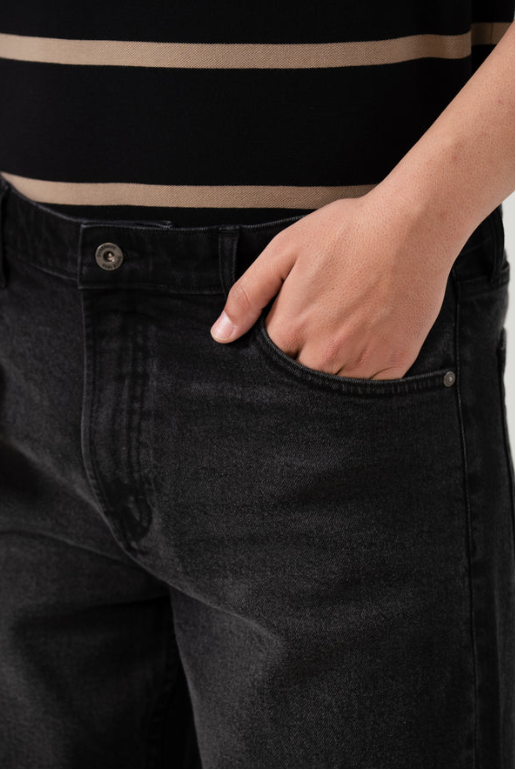 DENIM JEANS - BLACK