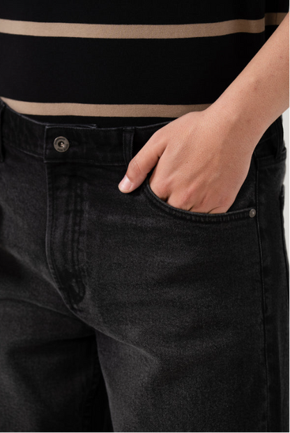 DENIM JEANS - BLACK