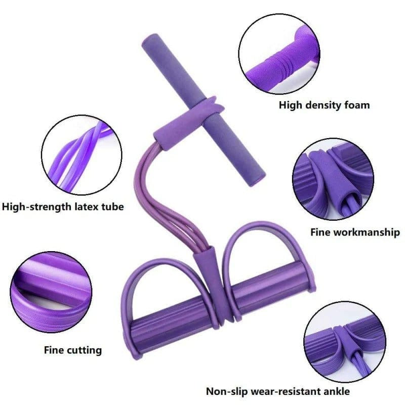 Tummy Trimmer | Foot Pedal Resistance Band