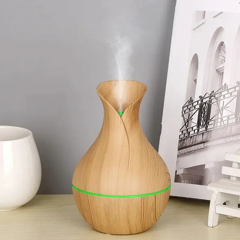 Vase-Shaped LED Humidifier