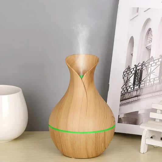Vase-Shaped LED Humidifier
