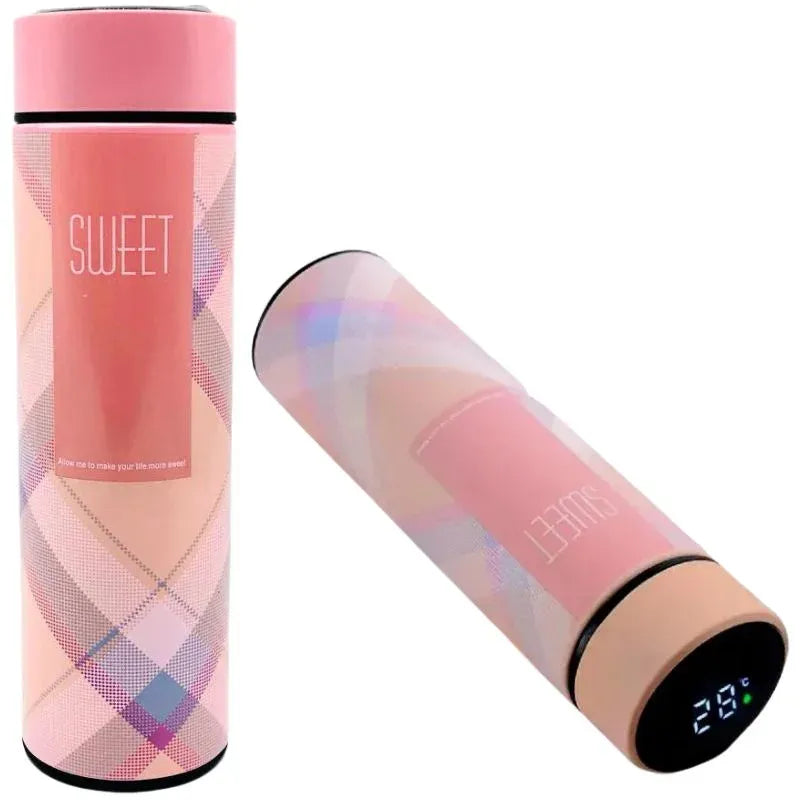 LED Temperature Display Water Bottle
