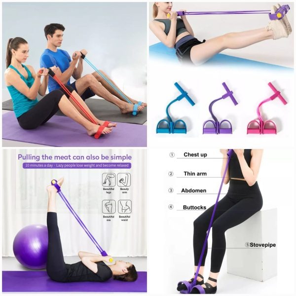 Tummy Trimmer | Foot Pedal Resistance Band