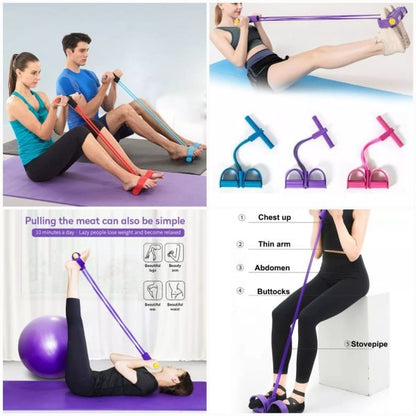 Tummy Trimmer | Foot Pedal Resistance Band